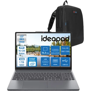 Ideapad Slim 3 Intel Core I5 13420H 16GB Ddr5 512GB + 512GB SSD Intel® UHD Graphics Freedos 15.3" Wuxga IPS Taşınabilir Bilgisayar ID15IRH10F02 + Zettaçanta