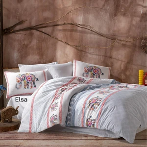 Elsa Ranforce Pamuklu Çift Kişilik Nevresim Seti