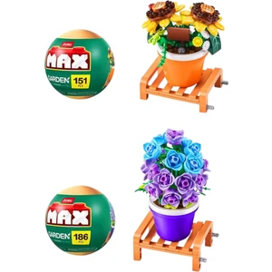 Max Garden LEGO MNB08000 Saksı Bitkileri Sürprizi 6 Model 151-233 Parça 8+