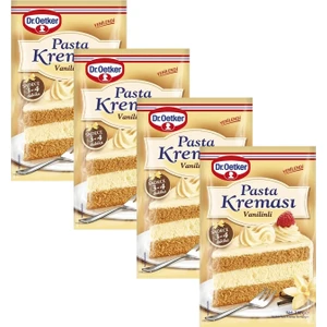 Dr. Oetker Dr. Pasta Kreması 130 gr Vanilinli x 4 Adet