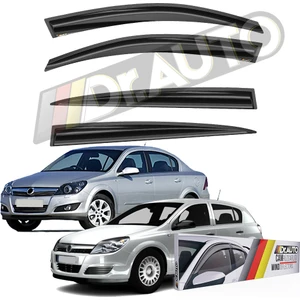 Opel Astra H Kasa 2004-2013 Hb Sd Cam Rüzgarlığı 4lü