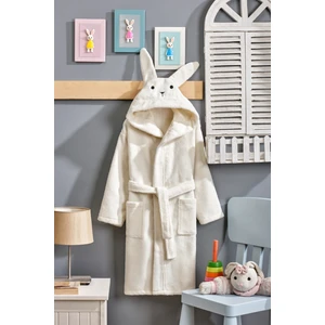 Sevimli Hayvan Temalı Unisex Çocuk Bornoz (%100 Pamuk, Kapüşonlu ve Yumuşak)