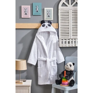 Sevimli Hayvan Temalı Unisex Çocuk Bornoz (%100 Pamuk, Kapüşonlu ve Yumuşak)