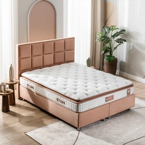 Us. Sleeping Ultra Ortopedik Touch Brown Orijinal Pedli Yaylı Yatak (27Cm) 140X200