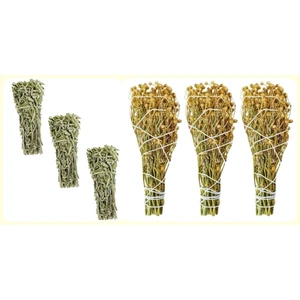 Aktar Gökhanefendi 3 Demet Adaçayı 3 Demet Üzerlik Tütsü Ritüel