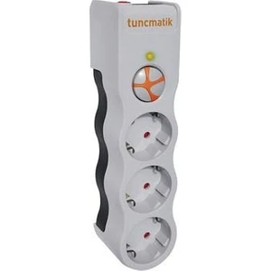 Tuncmatik Power 3-Surge PROTEC.PLUG-1050 Joulwhıte