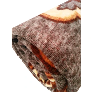 Haki Lüks Peluş Uşak Battaniyesi