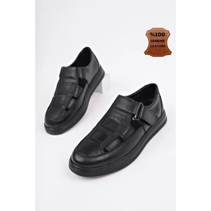 Oliver Garantili Erkek Günlük Klasik  Deri  Rahat Ortopedik Sandalet