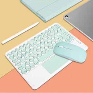 150 Saat Bluetooth Touch Pad Klavye Türkçe Karakter Kablosuz Tablet Akıllı Tahta Ile Uyumlu