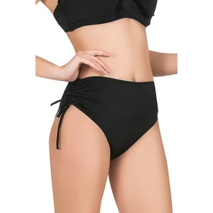 Kadın Yüksek Bel Yan Büzgülü Ipli Bikini Altı