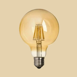 G-95 Rustik Led Ampül 4,5 W E-27 Duy Tipi Sıcak Renkli Aydınlatma