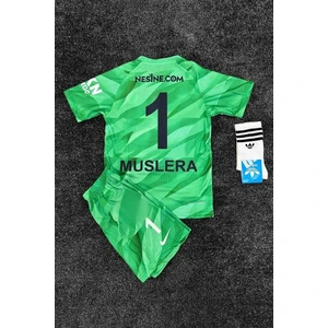 Alaturka Mix Fernando Muslera Yeni Sezon Kaleci Forması 3lü Takım Çorap Şort Üst Yeşil