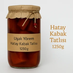 Uşak Yörem Hatay Çıtır Kabak Tatlısı 1250 gr