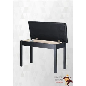S95 Piyano Taburesi Ahşap Sandıklı