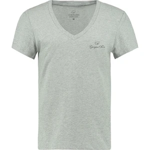 Giorgina Ferri Premium Kadın Ess Logo V Yaka Tee T-Shirt Irina