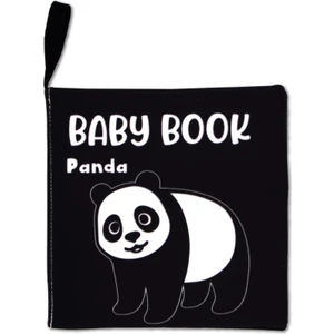 Ingilizce Siyah Beyaz Vahşi Hayvanlar Kumaş Sessiz Kitap E497 - Bez Kitap , Eğitici Oyuncak , Yumuşak ve Hışırtılı