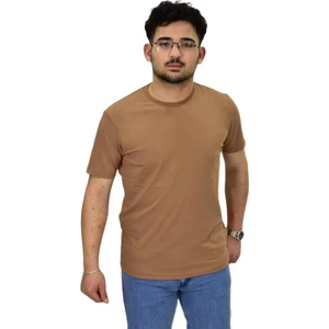 Erkek Sıfıryaka Düz Likra Süprem Tişört 4380 BGL-ST04528
