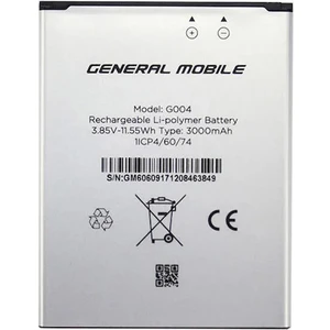 Azurtech General Mobile Gm6 Uyumlu Ithal Pil