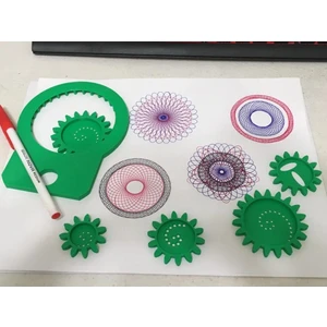 Modelerman Design Spirograf Çocuklar Için T3466930