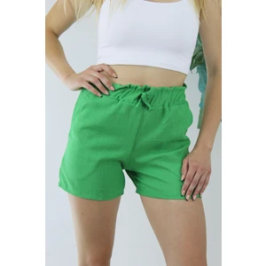 Keten Şort Yeşil - 1294.80