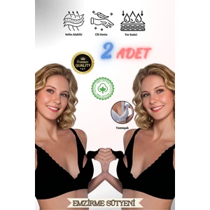 Pamuklu Hamile-Lohusa Emzirme Sütyeni-2'li Paket