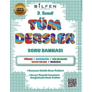 Bilfen Yayınları Pro 3. Sınıf Tüm Dersler Soru Bankası