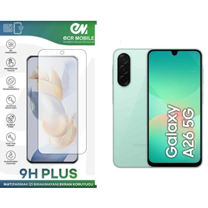 ECR MOBILE Samsung Galaxy A26 5g Ekran Koruyucu Mat Parmak Izi Bırakmayan Uyumlu Esnek Nano Kırılmayan