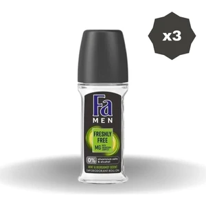 Freshly Free Mınt & Bergamot Roll-On 50 ml - 3 Adet