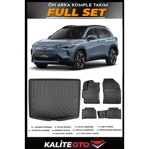Corolla Cross Bagaj Havuzu+4.5d Havuzlu Paspas Seti 2025 Model