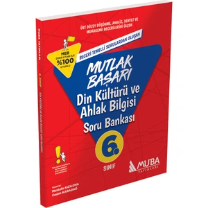 Muba Yayınları Mutlak Başarı 6. Sınıf Din Kültürü ve Ahlak Bilgisi Soru Bankası