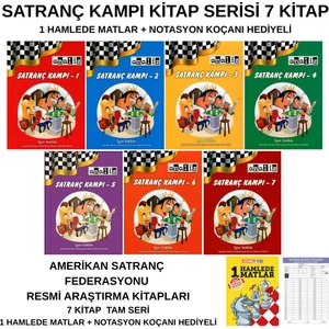 Satranç Kampı Kitap Serisi (1 Hamlede Matlar ve Notasyon Koçanı Hediyeli)