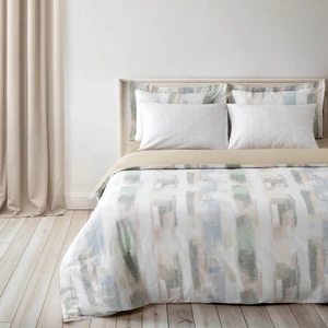 Lumia Çift Kişilik Nevresim Takımı  Pamuk 210 Tc 83 Tel Saten Digital Baskılı Yeşil 200 x 220  cm