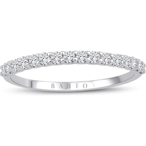 0.30 F Renk Karat Pırlanta Yarımtur Yüzük Idl Sertifikalı