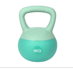 Soft Kettlebell 8 Kg Yumuşak Tabanlı Metal Kettlebell Güvenli Egzersiz İçin