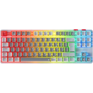 Yoru Tkl Pro Gri/beyaz Wifi+Bluetooth Klavye Red Swich Q Mekanik Klavye Gaming Oyuncu Klavye