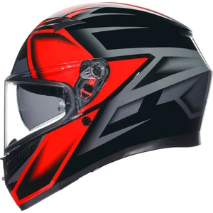 Agv Kask/k3 Mplk Compound Balck Red