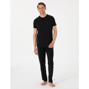 Pierre Cardin Erkek Siyah Kısakol Pijama Takımı 50314418-001