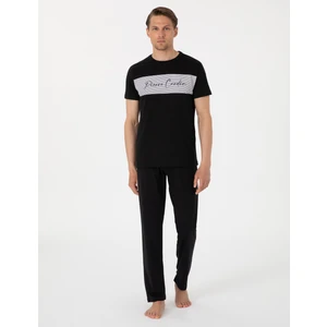 Pierre Cardin Erkek Siyah Kısakol Pijama Takımı 50314414-001