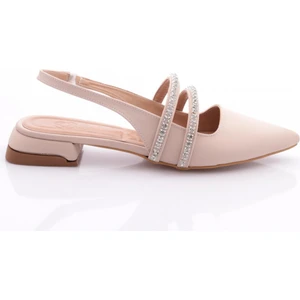 Dgn 014 Kadin Üstü Taş Işlemeli Sandalet