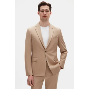 Twn Slim Fit Bej Fitilli Örme Takim Elbise 4EC05ORT01566