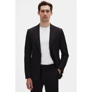 Twn Slim Fit Siyah Fitilli Örme Takim Elbise 4EC05ORT01566