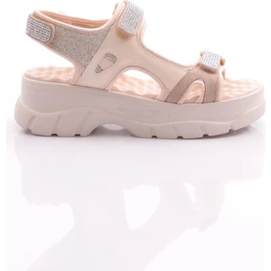 Dgn 4740-22Y Kadin Kalin Taban Cirtli Sandalet