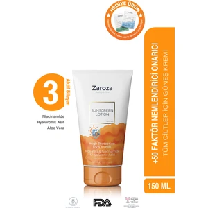 Güneş Koruyucu 50+ Spf Her Cilt Tipi Için