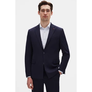 Twn Slim Fit Lacivert Fitilli Örme Takim Elbise 4EC05ORT01566