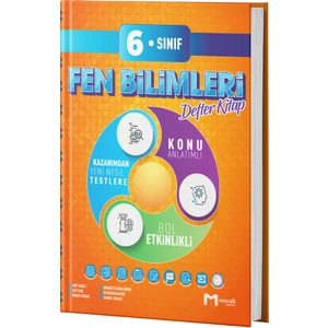 Mozaik Yayınları 6. Sınıf Fen Bilimleri İntro Defter Kitap