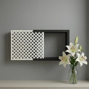 Dekoratif Duvara Asılabilir Sigorta ve Modem-Wifi Saklama Kutusu 30X40 cm Derinlik 11 cm