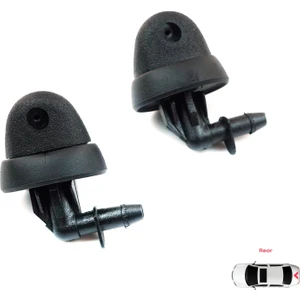 Bross Otomotiv BSP531 Renault Trafic Laguna Kangoo İçin 2 Adet Arka Cam Su Fıskiyesi