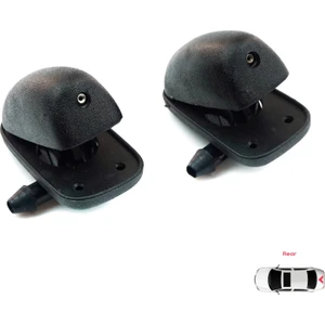 Bross Otomotiv BSP523 Renault 19 Hatcback İçin 2 Adet Arka Cam Silecek Su Fıskiyesi
