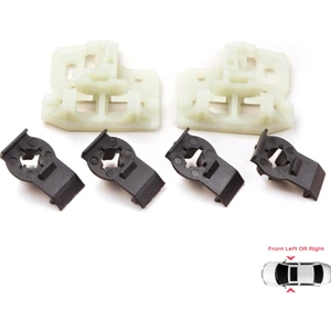 Bross Otomotiv BWR5465 Bmw X5 E53 1999-2007 Için Ön Sol ve Sağ Kapı Cam Kriko Klips Seti
