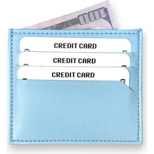 Zelina - Vegan Deri Slim Kartlık | Minimalist Kartlık Cüzdan | Ince Kredi Kartlık